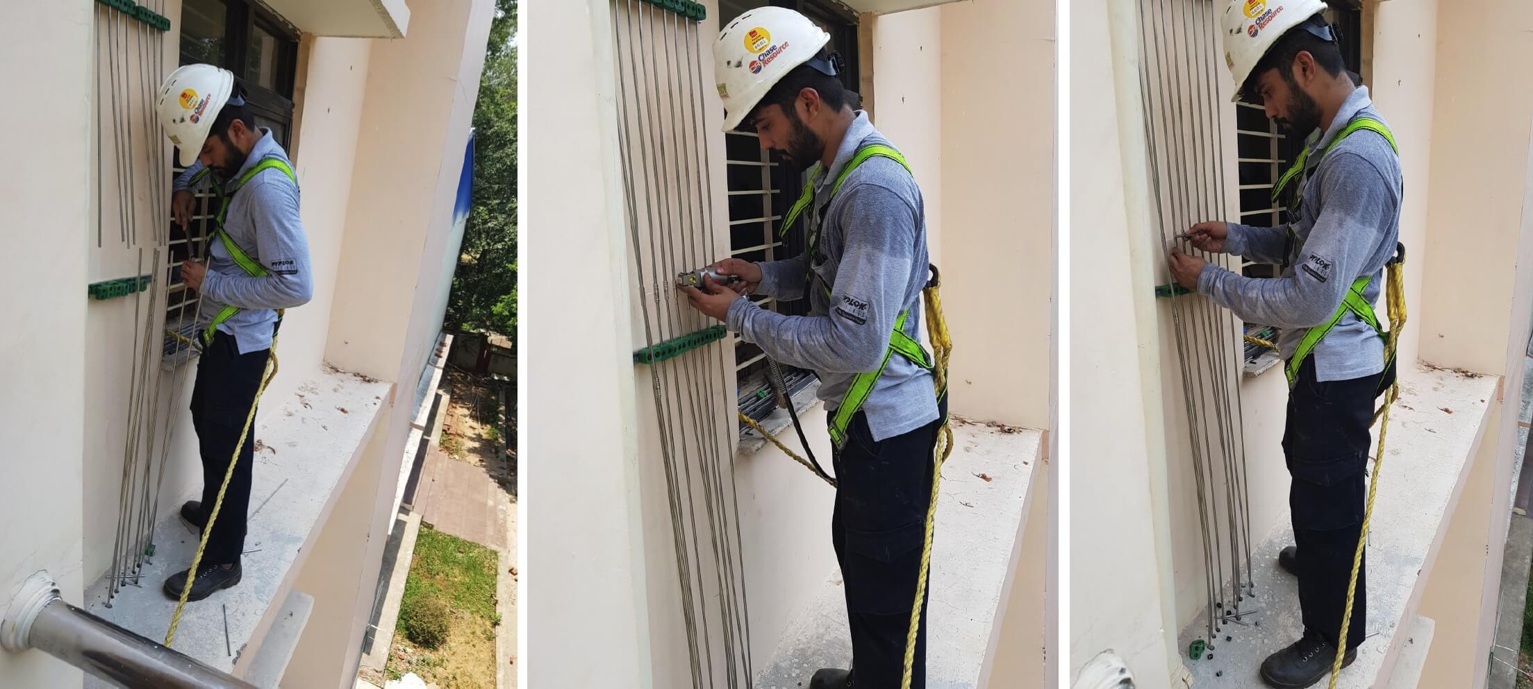 Pressure Test Pylok Installation