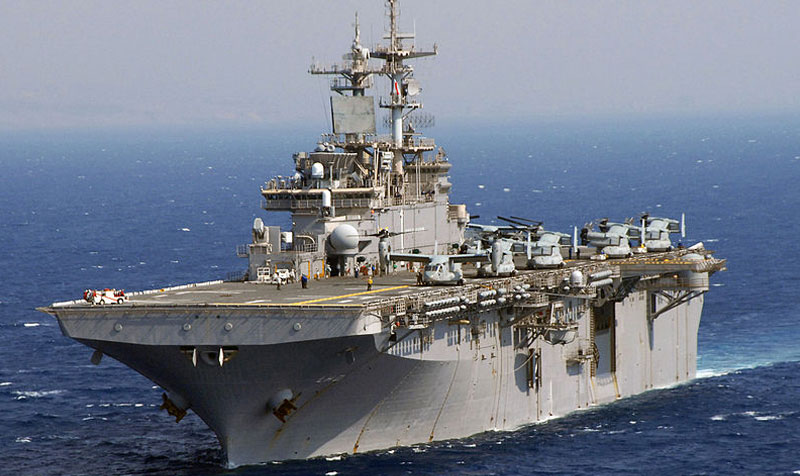 Amphibious Assault Ships LHD Wasp Class - US Navy - Non-Welded Piping