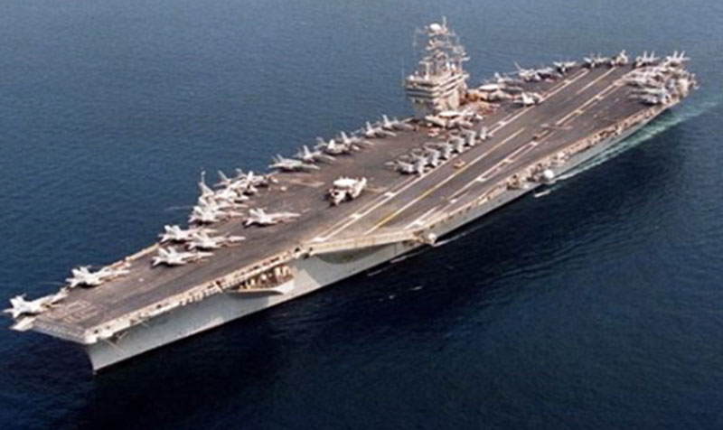 Nuclear Powered Aircraft Carrier - US Navy - Non-Welded Piping