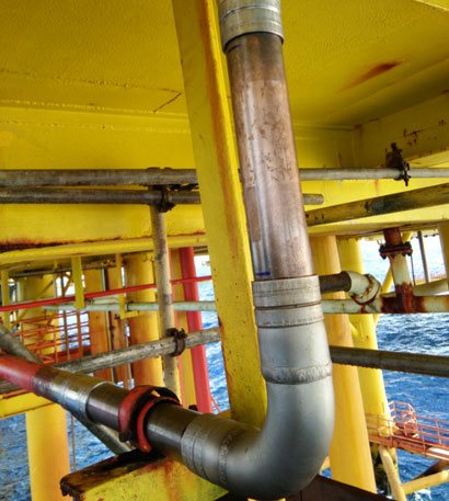 Cu-Ni Pyplok Fittings in Offshore Industry