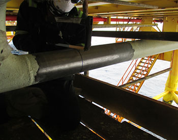 Cutting Pipe with Hack Saw - Replacement with Pyplok Fittings