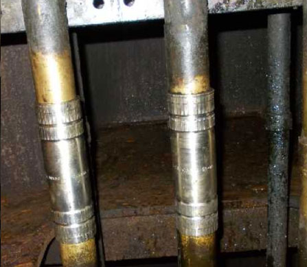 Completed Installation of Pyplok Fittings for Heating Coils Step 20