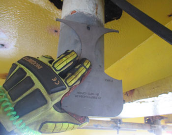 Marking on the Pipe - Replacement with Pyplok Fittings