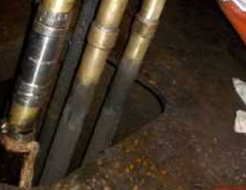 Rest of the Fittings Removed and Leaks Repaired - Pyplok Fittings for Heating Coils Step 14