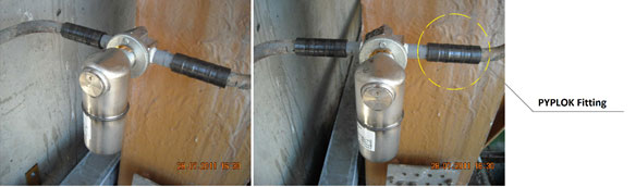 Pyplok Fittings in Steam Traps