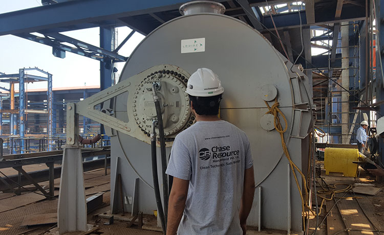 Granulator Piping - Sinter Plant at JSPL India - TMI - Steel Mills