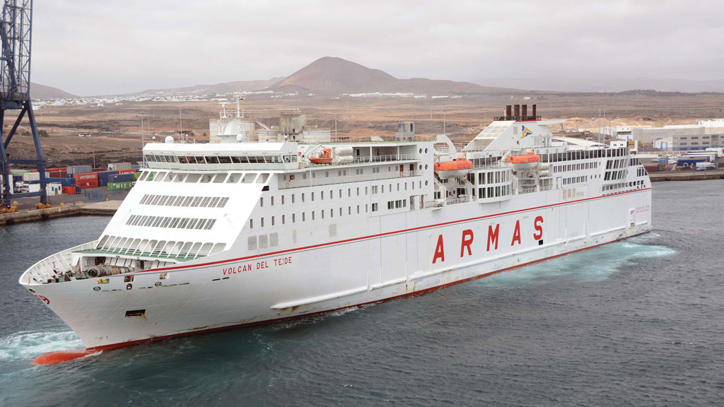 Volcan del Teide (NAVIERA ARMAS) – Ro Pax Ferry - Water Mist Fire Suppression